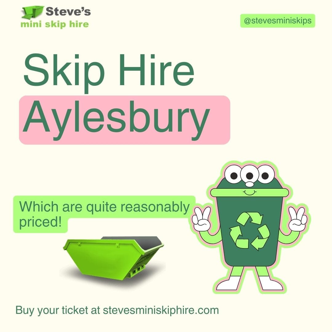 Get The Best Service for Skip Hire Aylesbury Steves Mini Skip Hire
