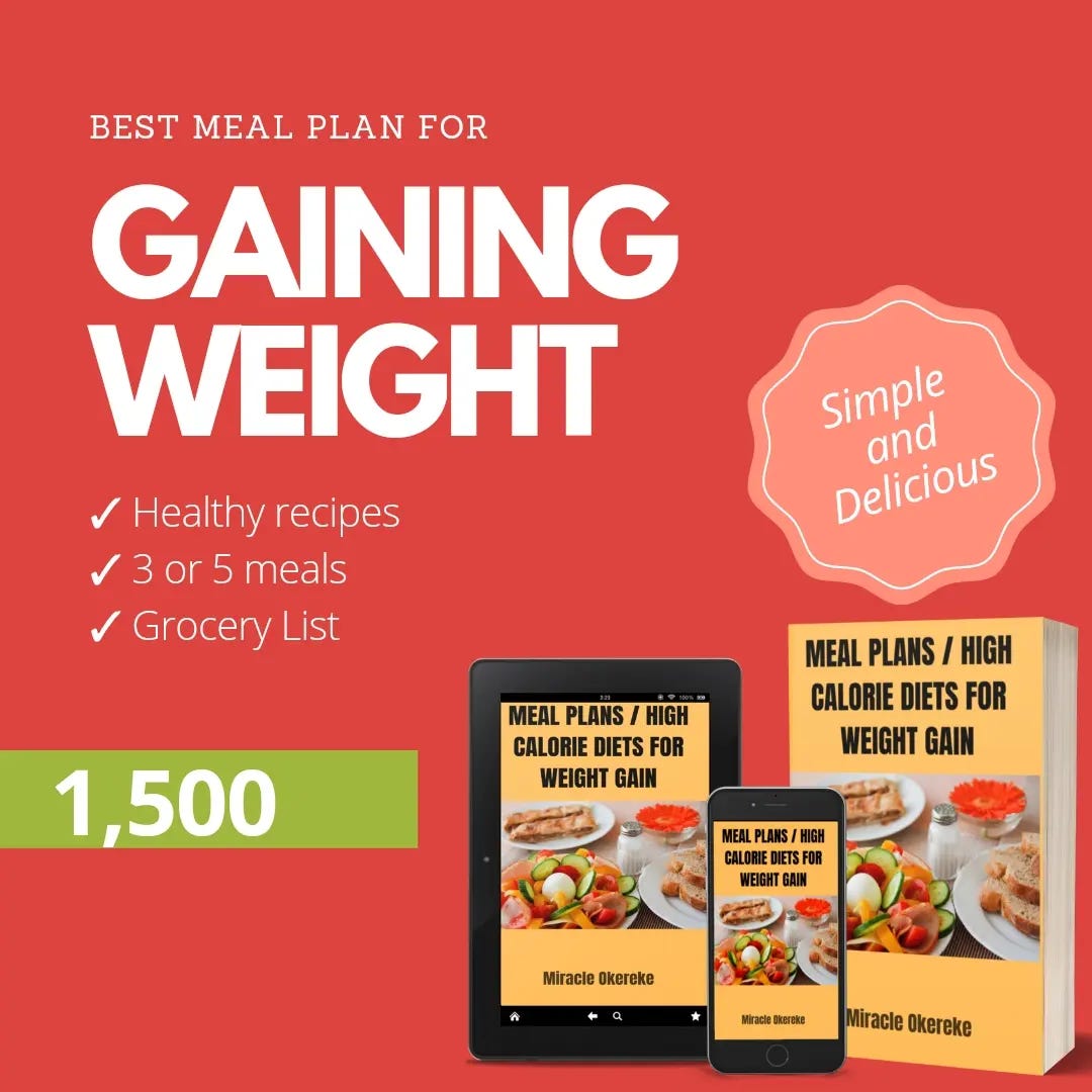 Do not wait until December to start your weight gain journey. Now, is