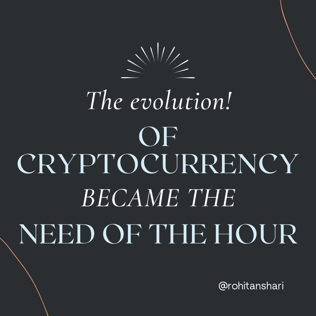 Cryptocurrency The hottest topic everyone is talking about by Rohit(02)