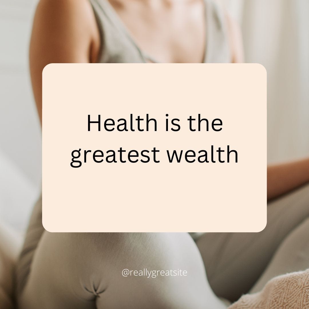 Tips Of Good Health