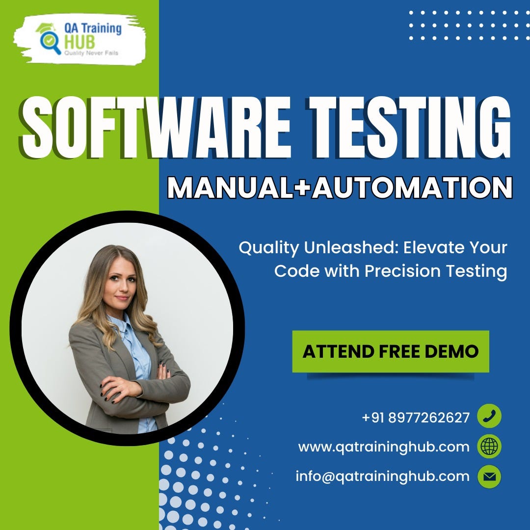 Software Testing Training in Hyderabad by Startupiconsdigital Jan, 2024 Medium
