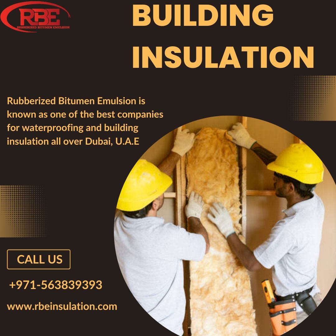Building Insulation Contractors in Dubai, UAE RUBBERIZED BITUMEN