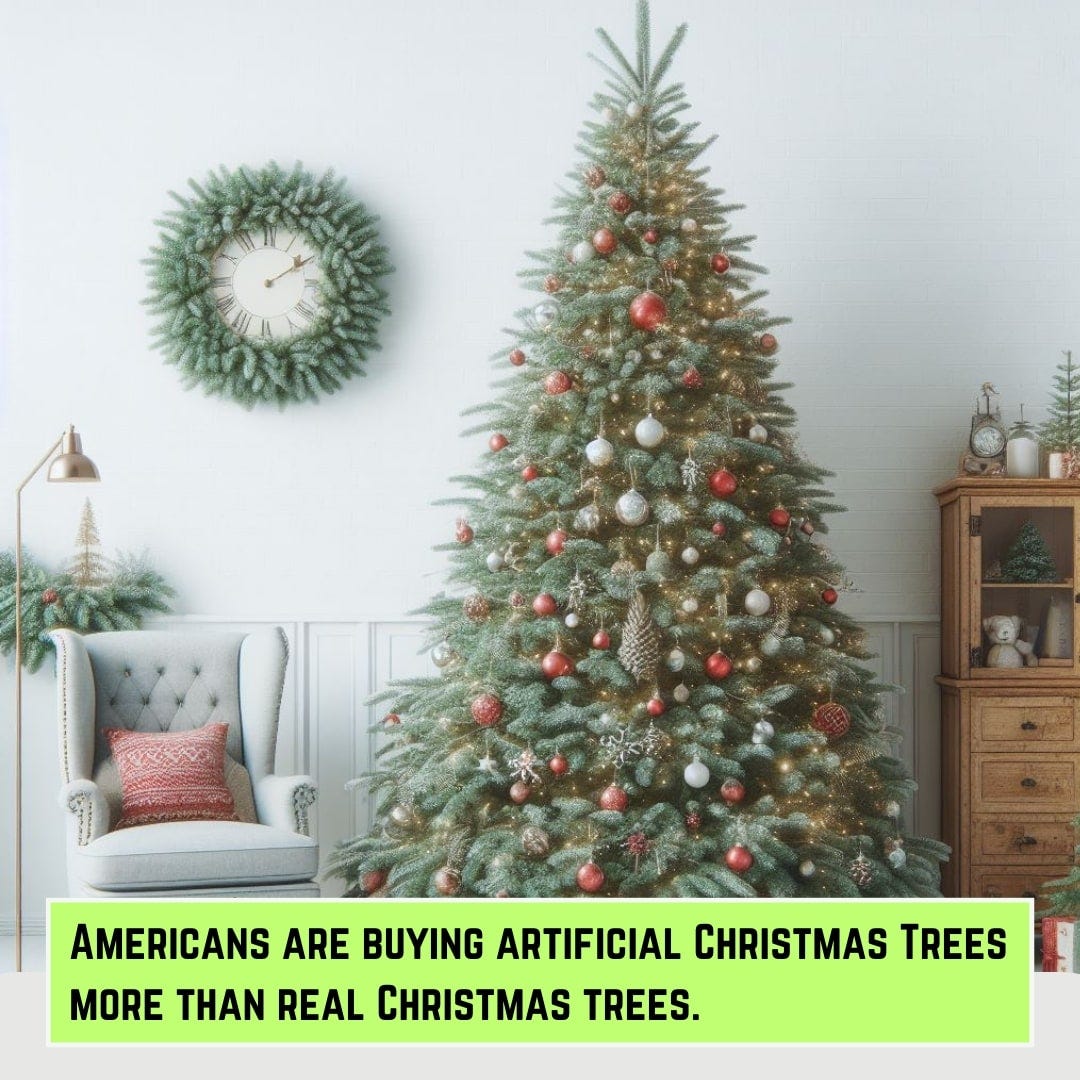 The Evergreen Debate Real vs. Artificial Christmas Trees in the US