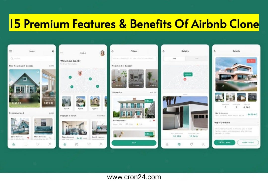 15 Additional Premium Features & Benefits Of Airbnb Clone by Tyson