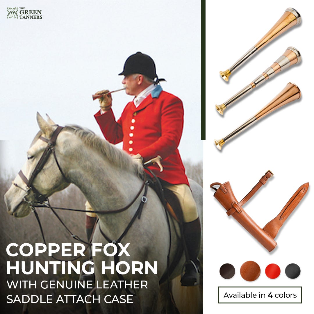 Get Your Fox Hunting Horn Today Embrace a Timeless Tradition by The