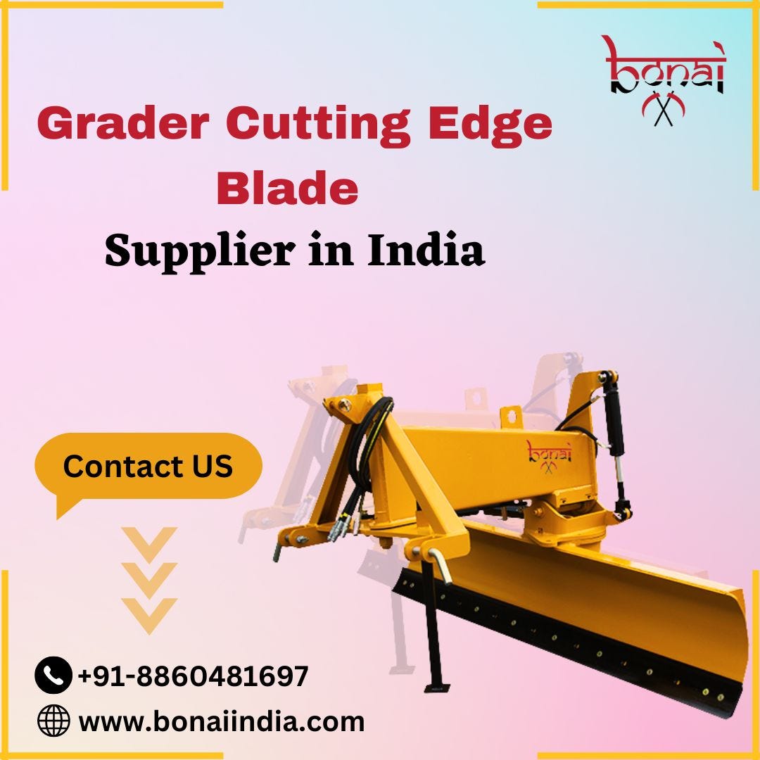 Grader Cutting Edge Blade Supplier in India Bonai India Medium