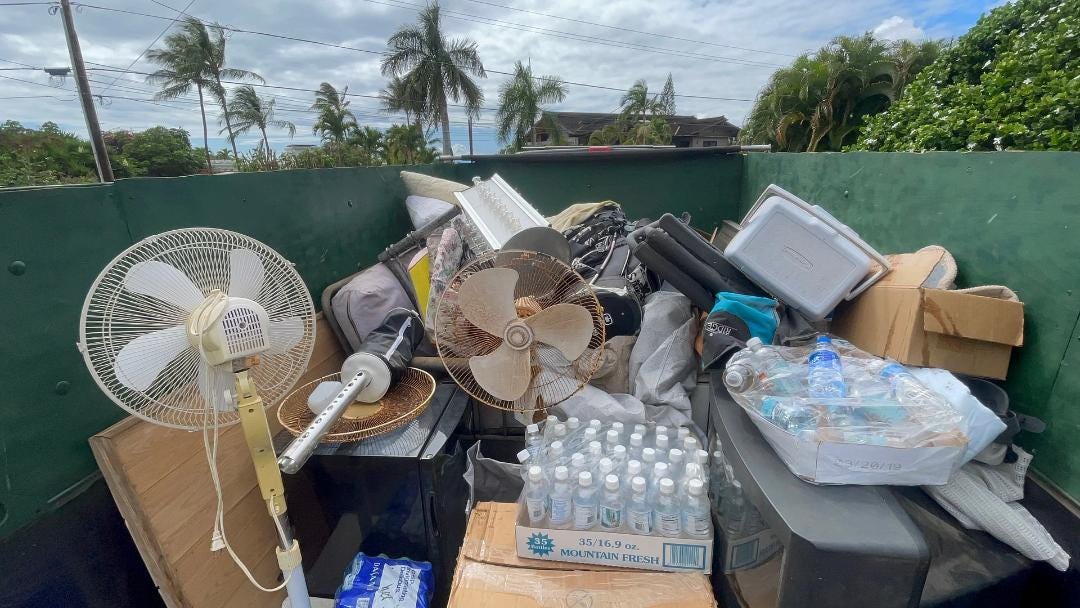 Maui Junk Removal & Hauling Dump Runs Trash Disposal Maui Hauling