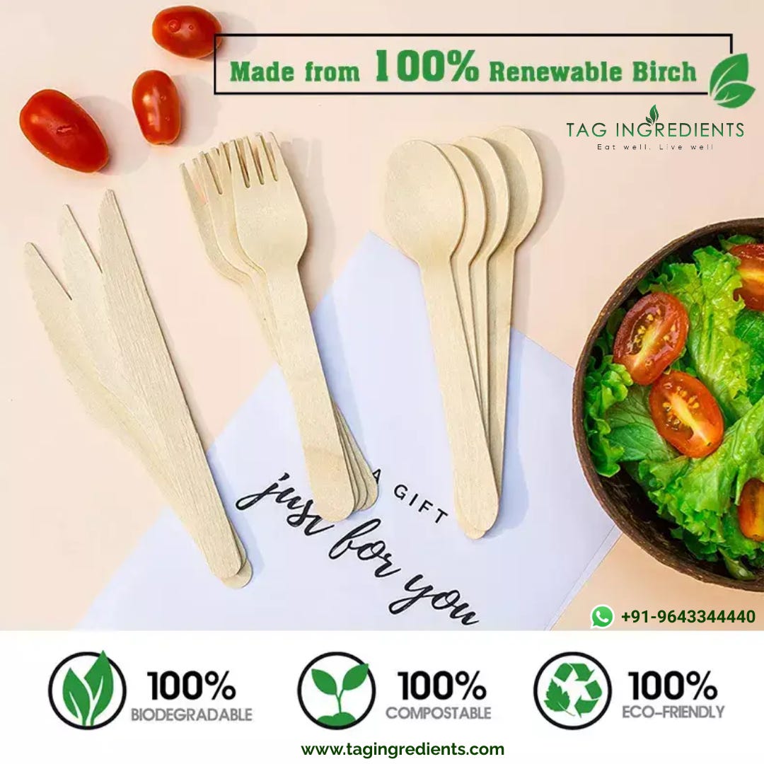What are the different types of disposable wooden cutlery? by TAG