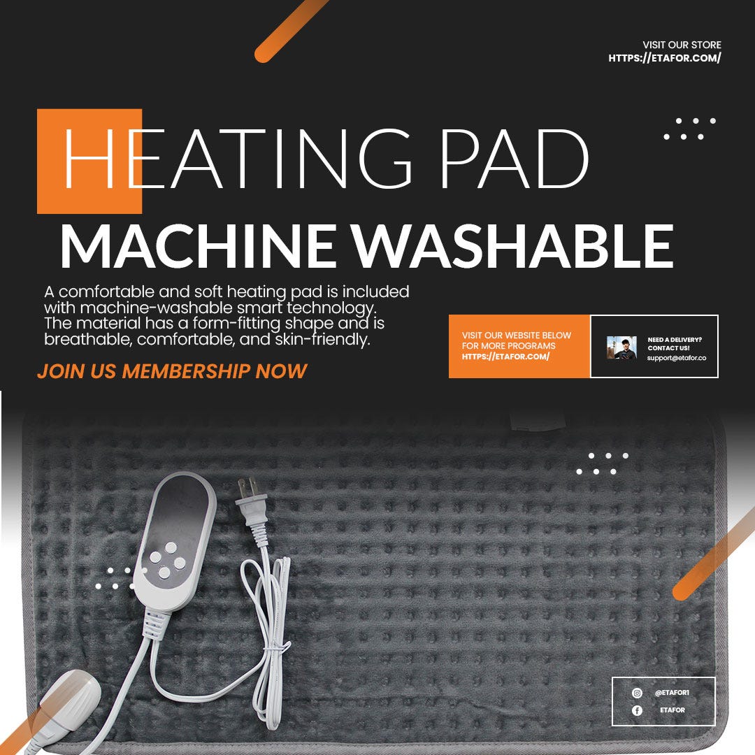 How To Use The ETAFOR Heating Pad? by etafor Medium