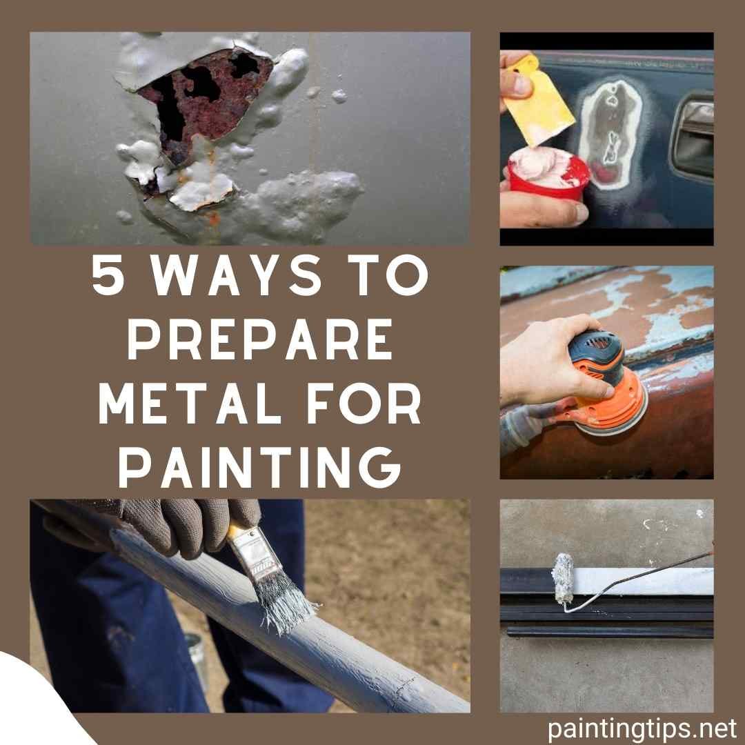 Preparing Metal For Painting Painting Tips Medium