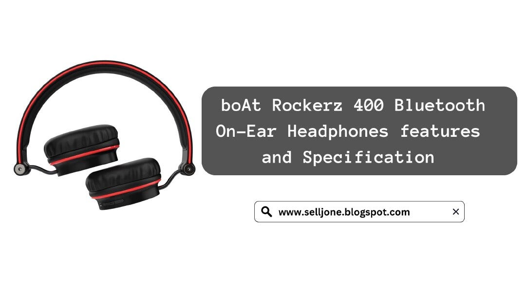 boAt Rockerz 400 Bluetooth OnEar Headphones features and specification