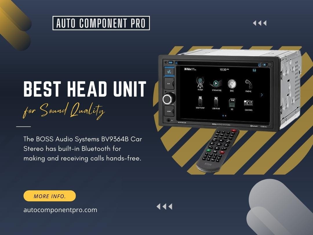 Best Head Units For Sound Quality by Auto Component Pro Medium