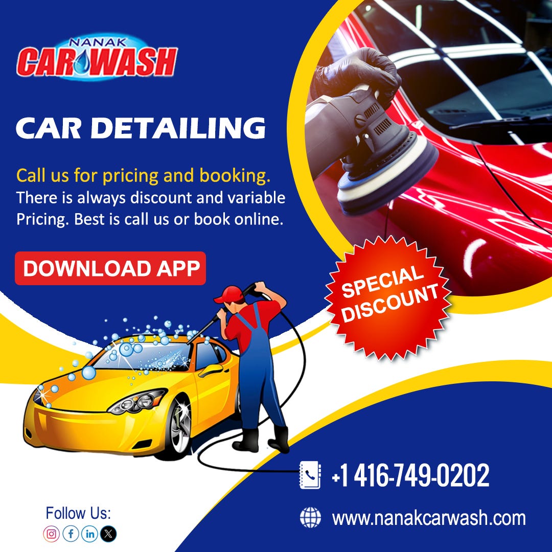 Nanak Car Wash Your Local Car Detailing Expert by Nanak Car Wash
