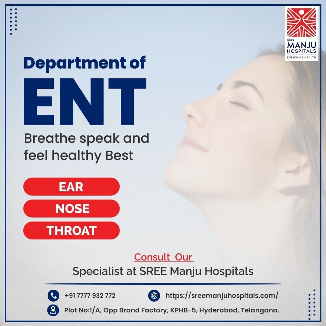 Best ENT Hospitals In Hyderabad Sreemanju Medium