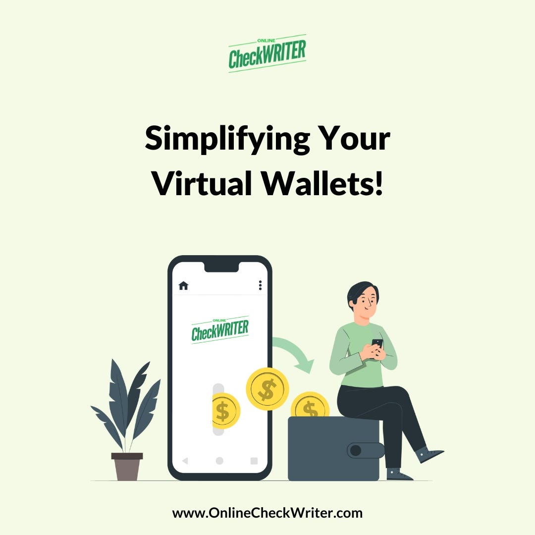 Virtual Wallets OnlineCheckWriter Medium