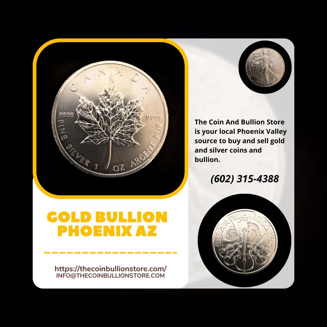 Gold Bullion Phoenix AZ The Coin Bullion Store Medium