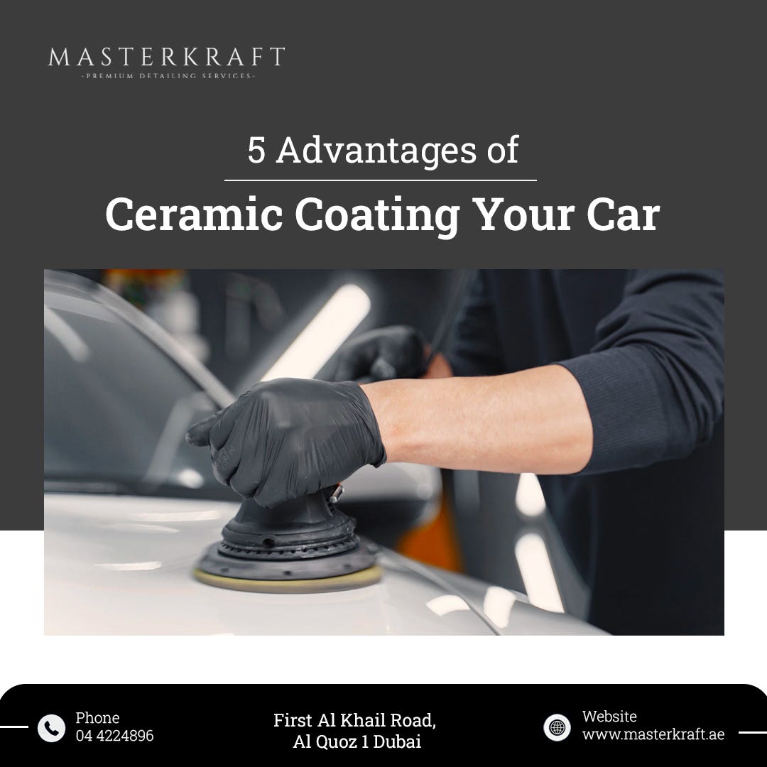 5 Advantages of Ceramic Coating Your Car by MasterKraft Premium Medium