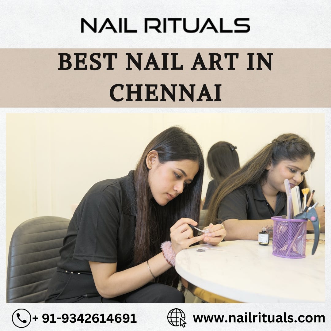 Best nail art in Chennai Nailrituals Medium