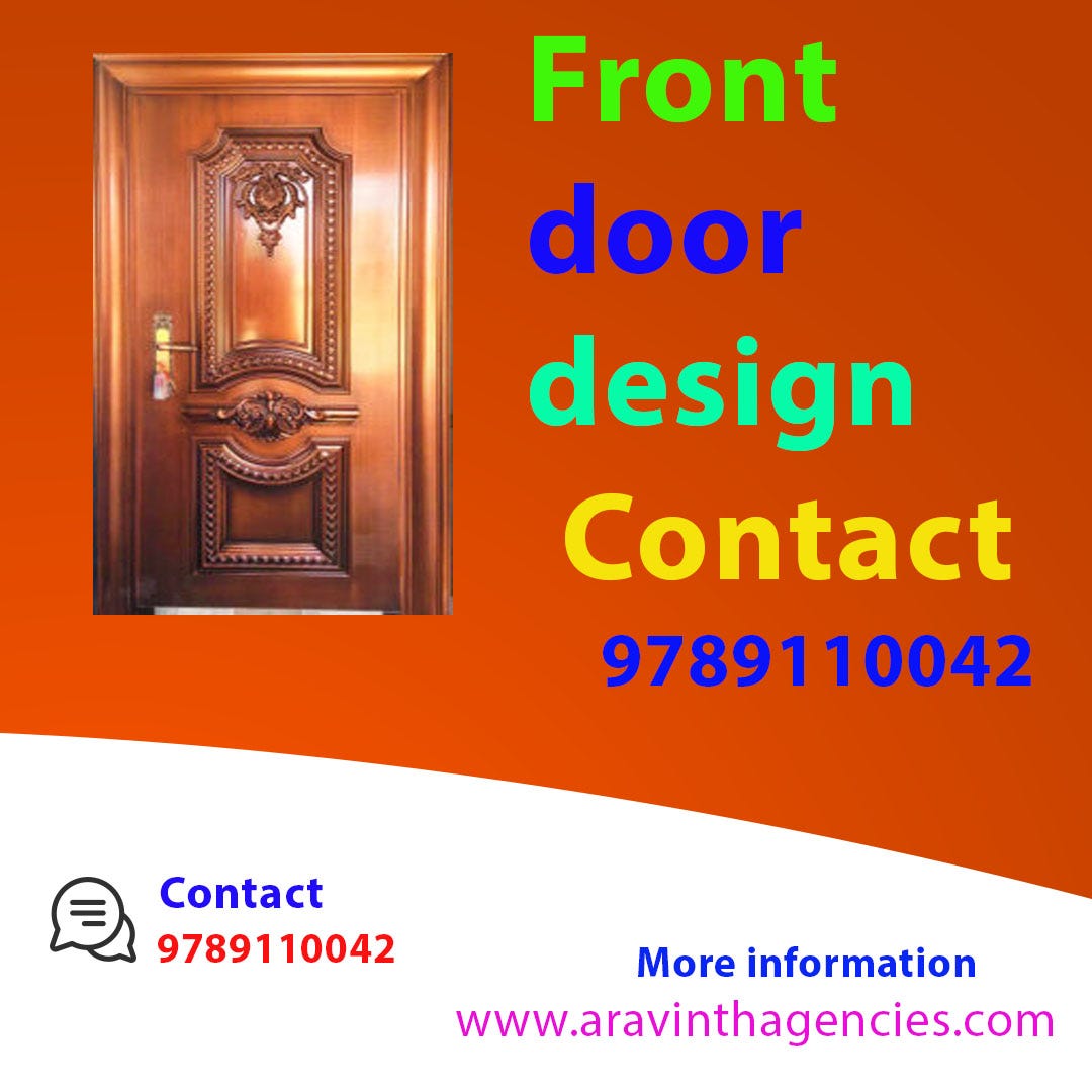 Front door design Aravinthagencies Medium