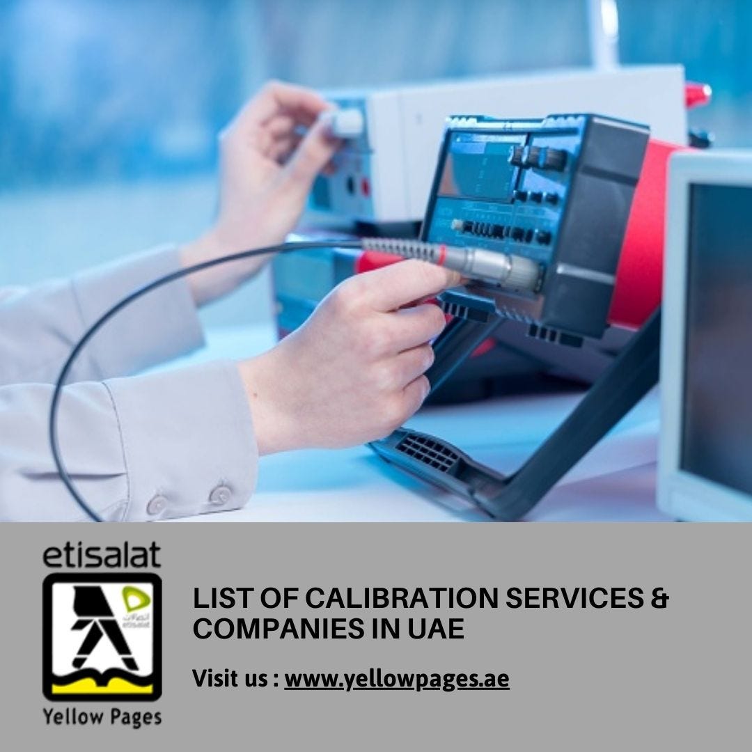 List of Calibration Services & companies in UAE Seoabhiiii Medium