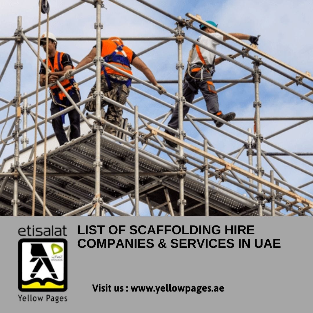 List of Scaffolding Hire in UAE Muhammadyakiv Medium