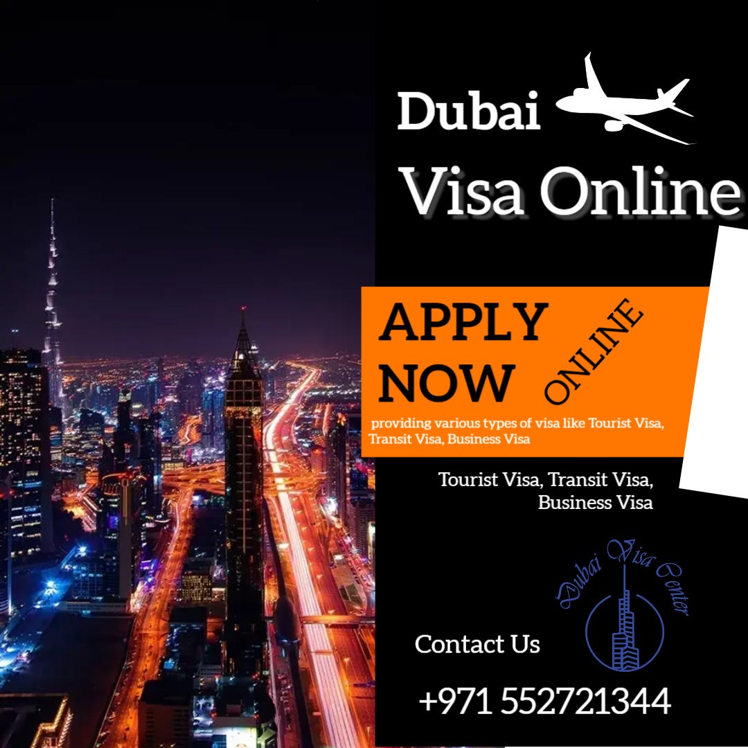 5 simple step to get Dubai visa online Dubaivisacenter Medium