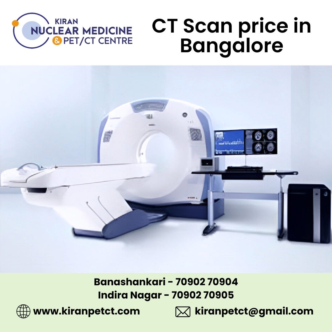 Ct Scan Price In Bangalore Pet Scan In Bangalore Medium
