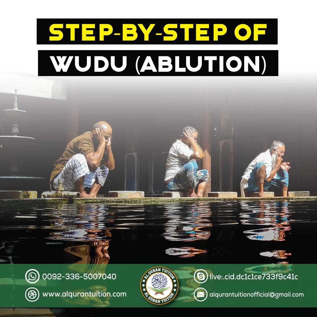 How To Perform Wudu Step By Step. Wudu, also known as ablution, is the