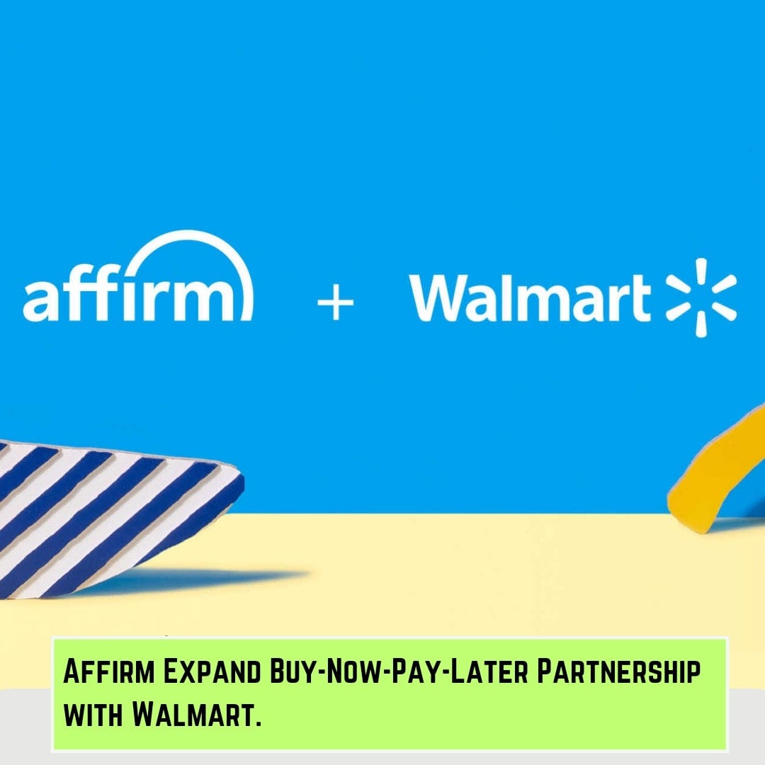Affirm Expand BuyNowPayLater Partnership with Walmart by The Digi learners Dec, 2023 Medium