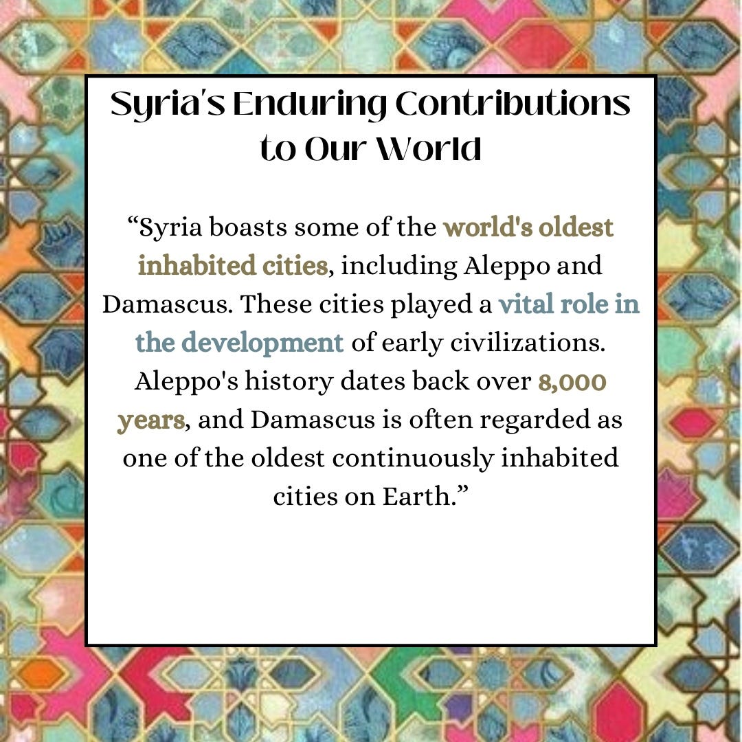 Syria’s Enduring Contributions to Our World by Empower Middle East