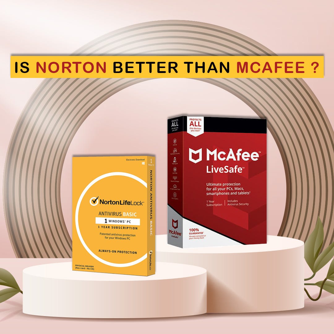 Norton vs McAfee which is better in 2023 — isoftwarestore by