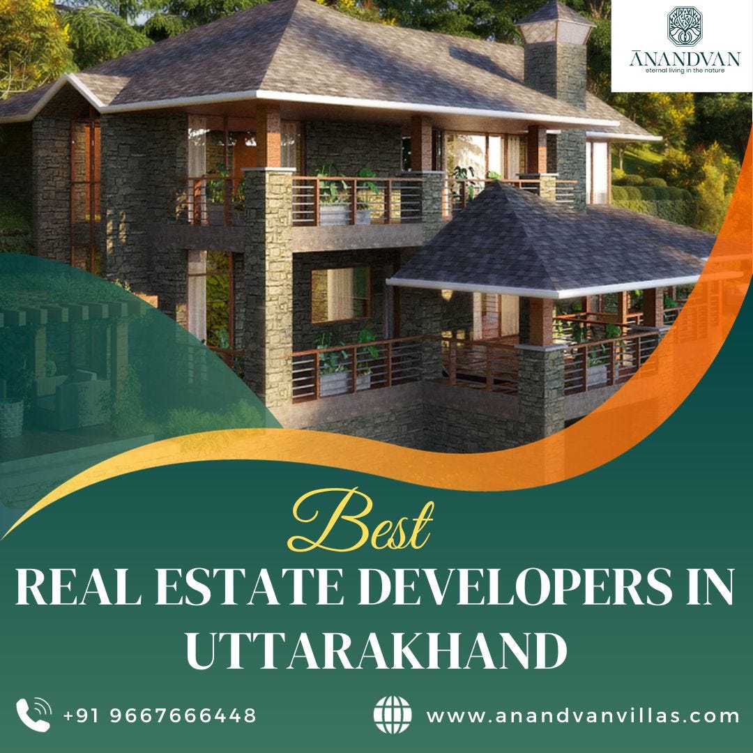Best Real Estate Developers in Uttarakhand Anandvan Villas Medium