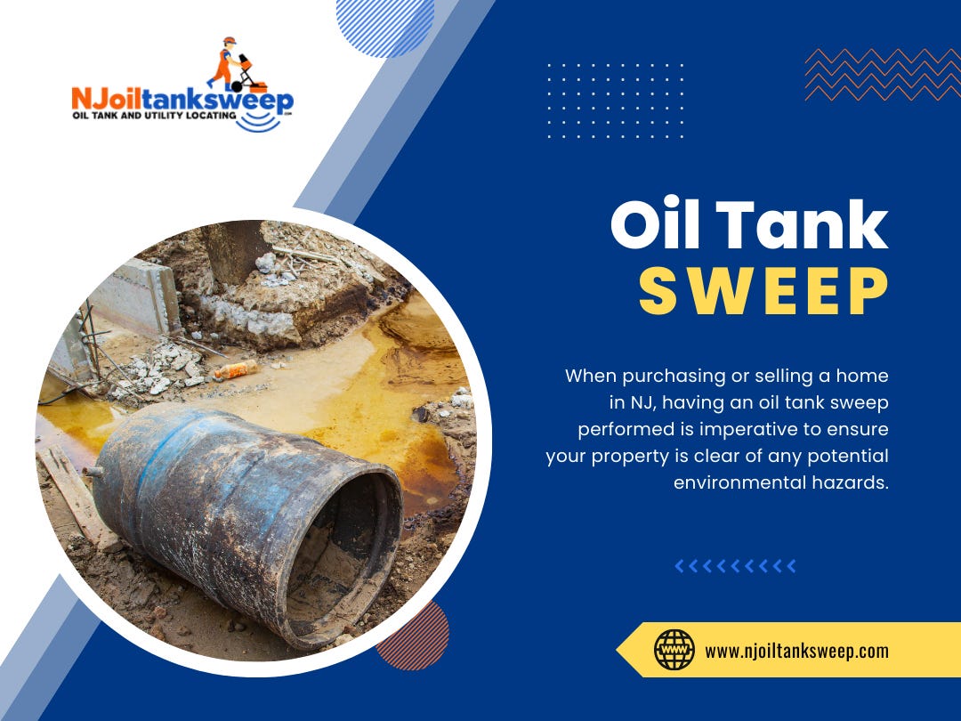 Oil Tank Sweep NJ. Safeguard Your Home How To Find… by NJ oil Tank Sweep Nov, 2023 Medium