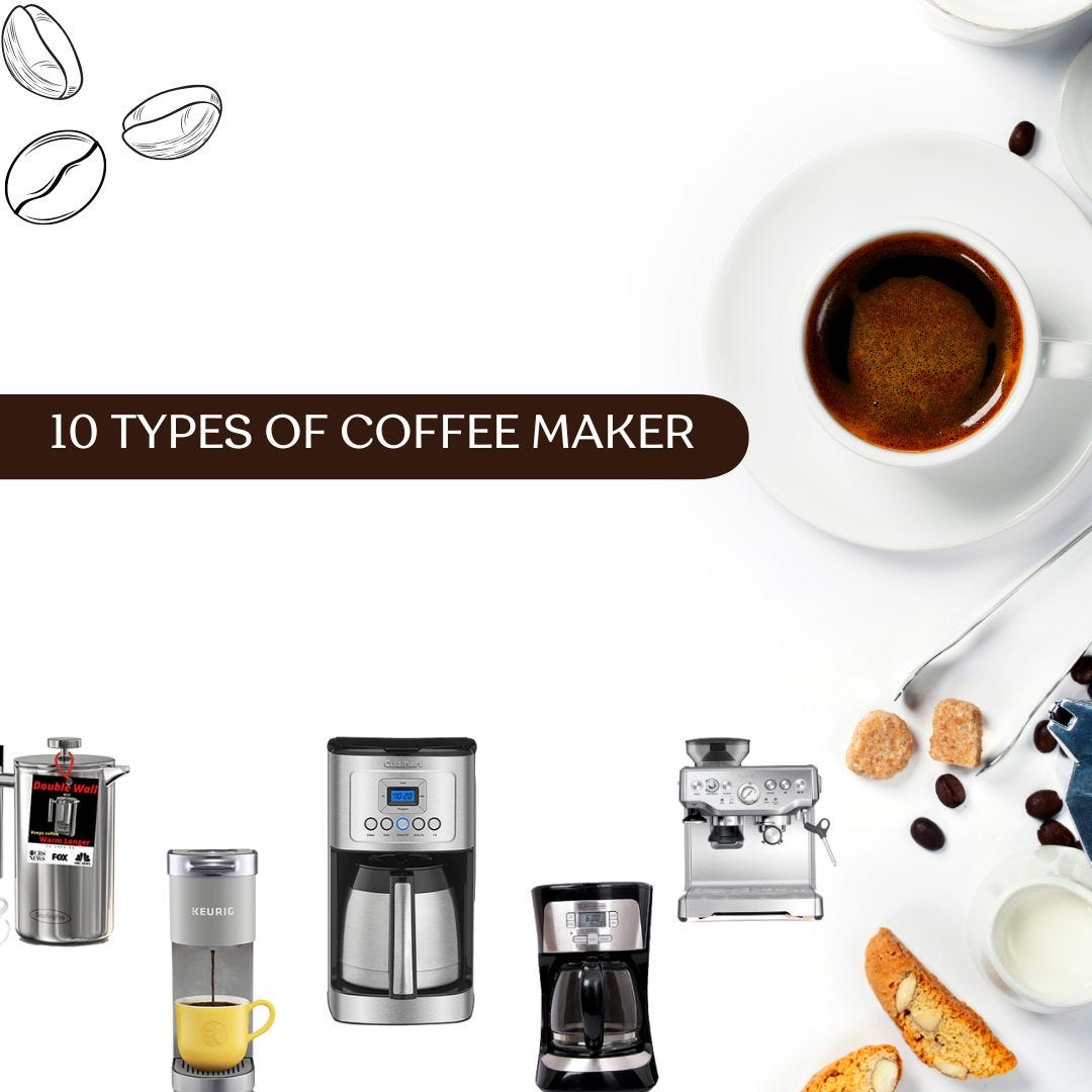 10 Types of Coffee Makers in 2023 by Creativemens Medium