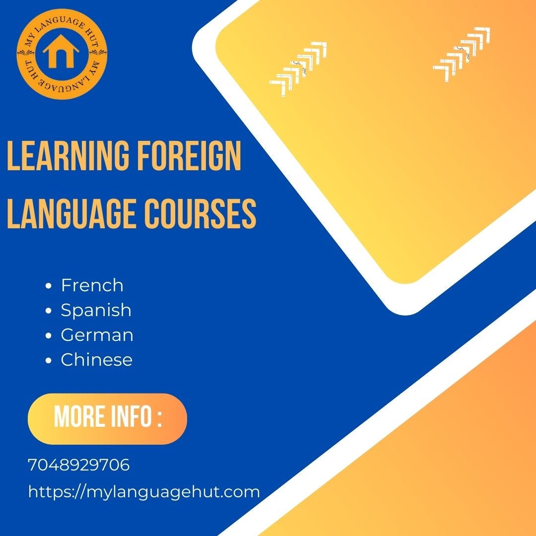 Learning Foreign Language Courses by My language hut Dec, 2023 Medium