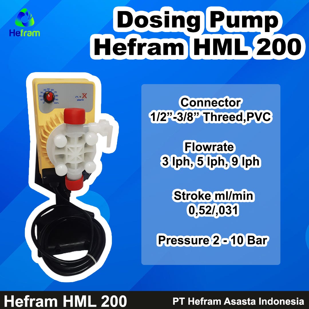 Dosing Pump Controller — Hefram HML 200 Ikhsanhefram Medium