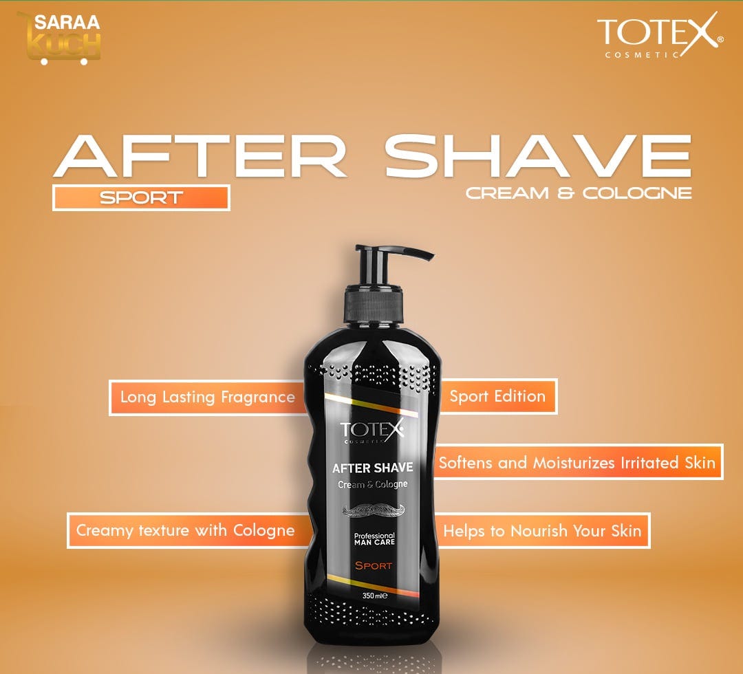 TOTEX After Shave Lotion Sport 350 MLAfter Shave Lotion For Men With