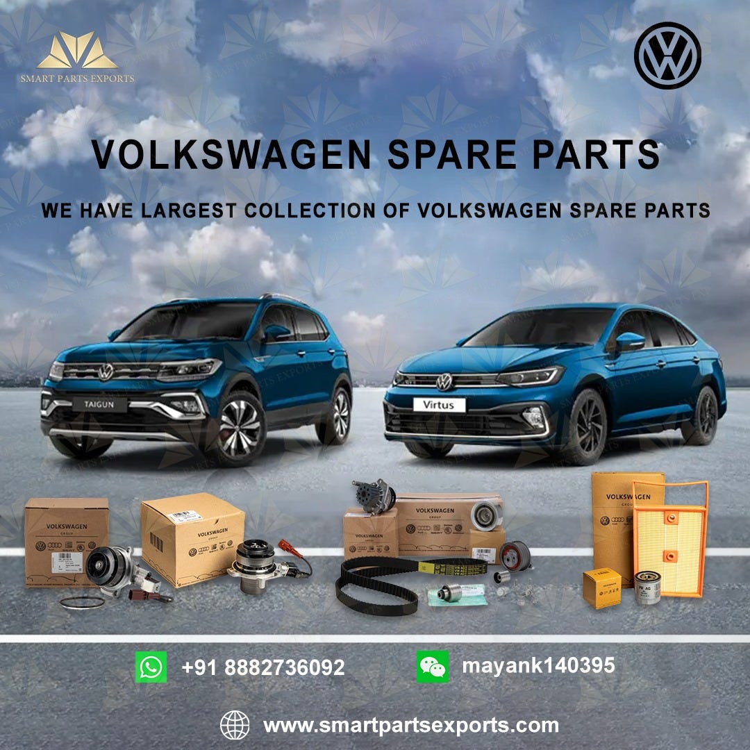 Ensuring Quality and Reliability with Volkswagen Spare Parts from Smart Parts Exports by Smart
