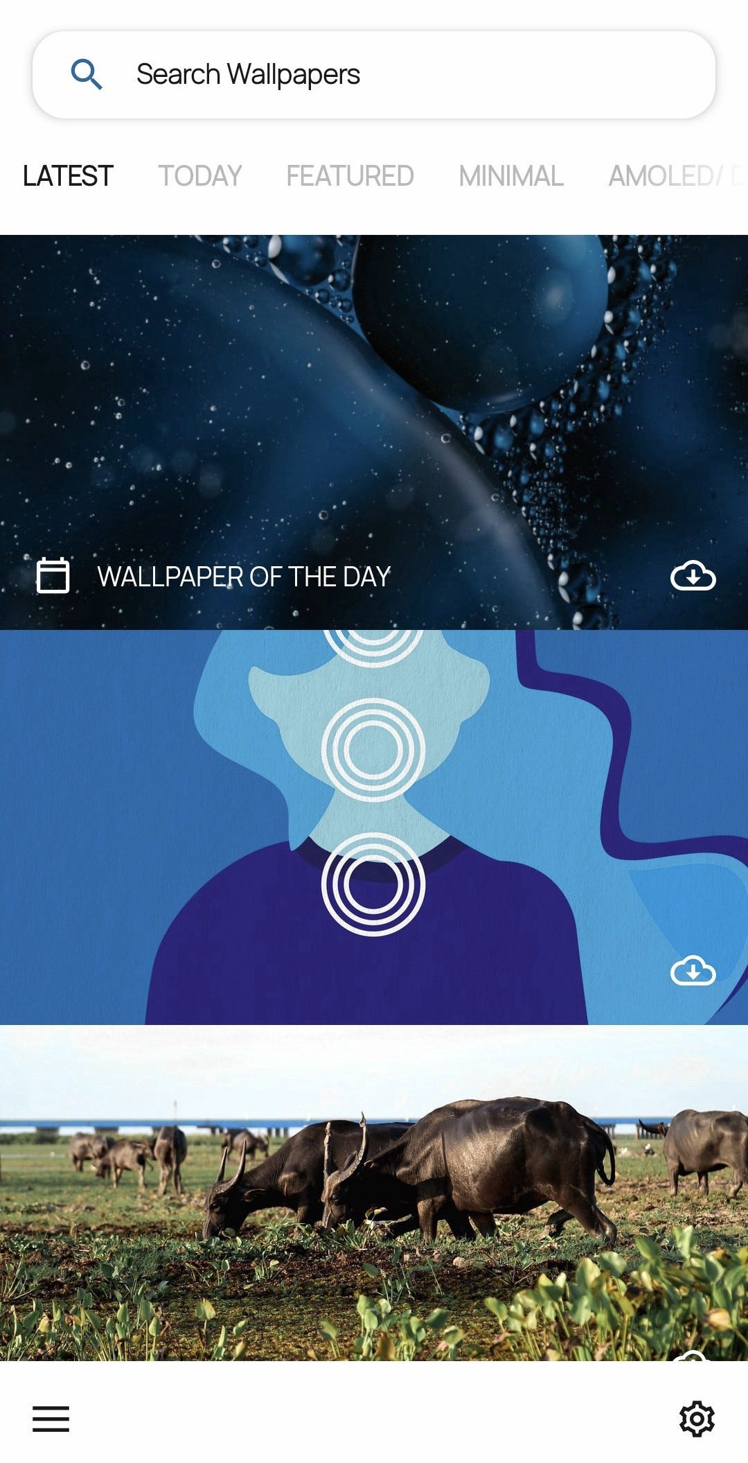 PaperSplash A beautiful wallpaper application for Android by