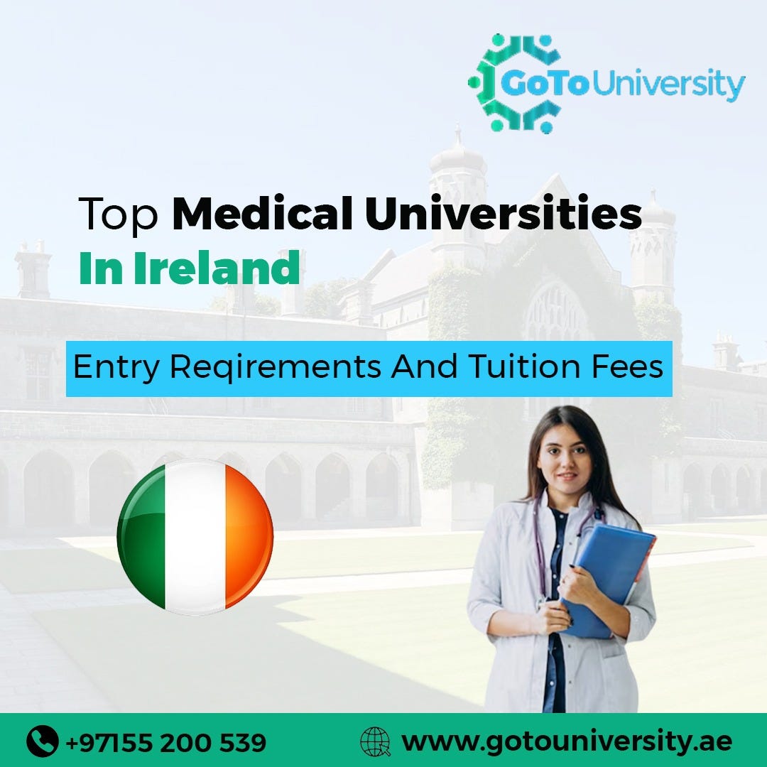 Top Medical Universities in Ireland Entry Requirements and Tuition