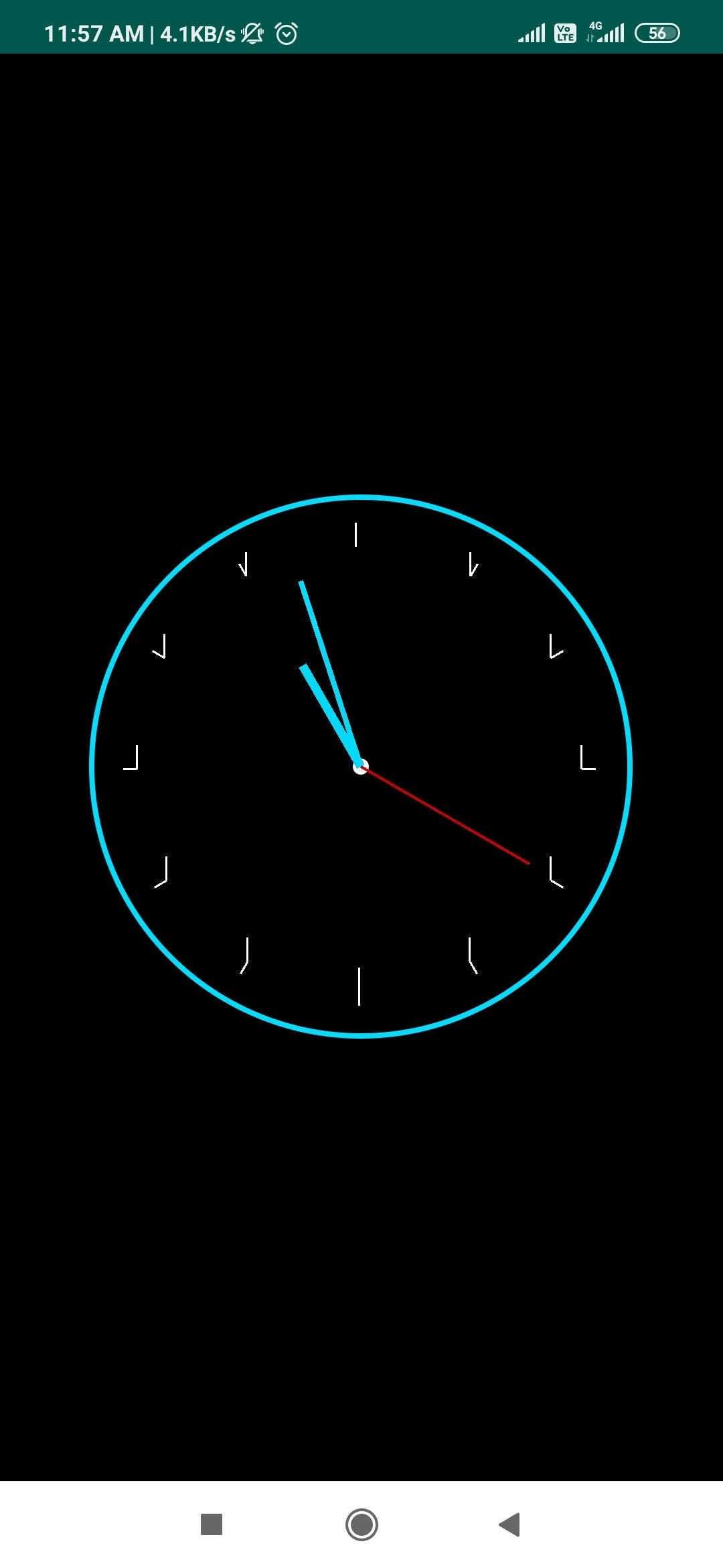 Custom Analog Clock using Custom View Android by Mayur Jajoo Medium