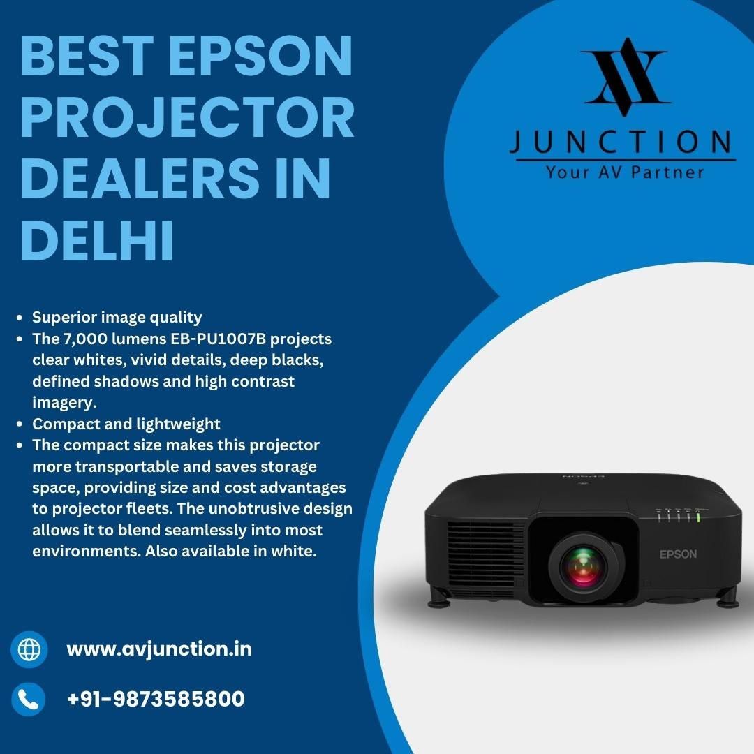 Best Epson Projector Dealers In Delhi AV Junction Medium