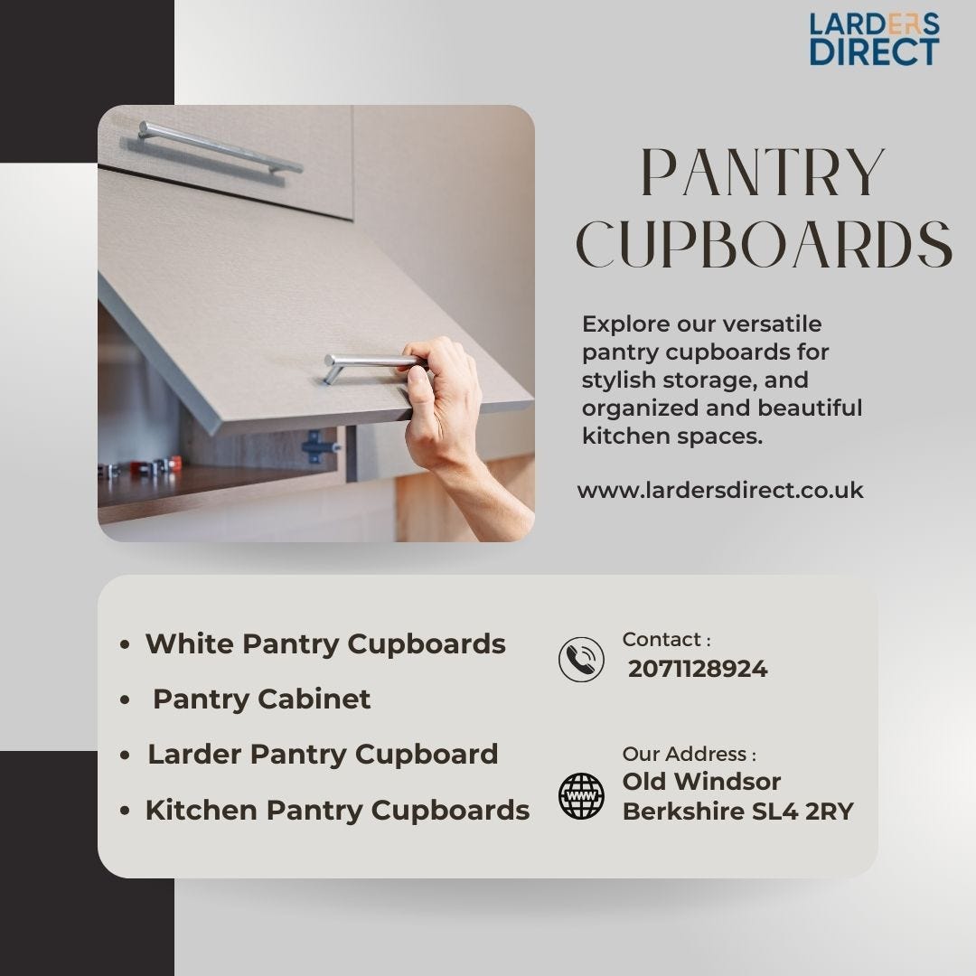 Pantry Cupboards Larders Direct Medium