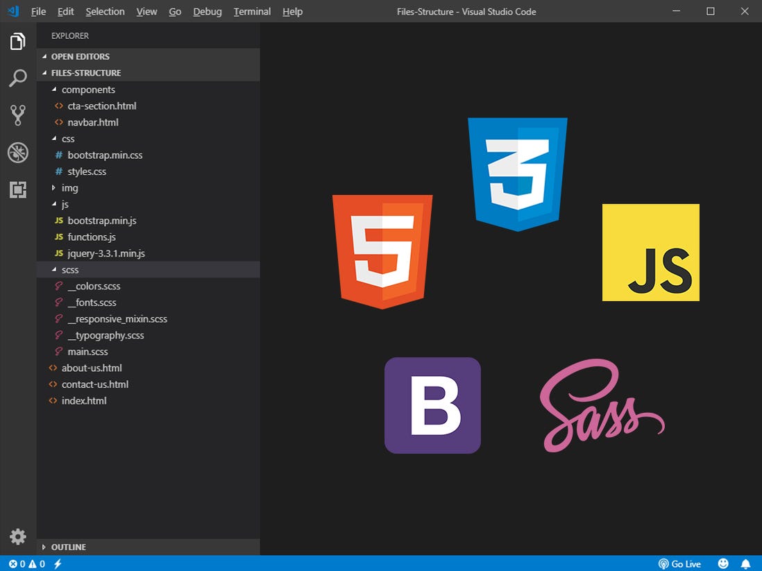 Folder Structure for  Development Medium