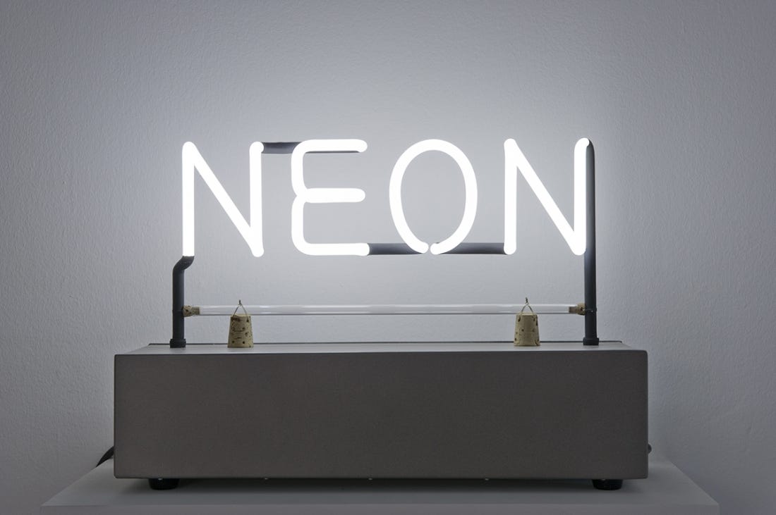 The History of Neon Colors. Neon colors — often called fluorescent… by Erin S The Realm of