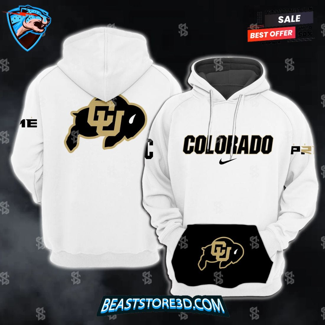 Colorado Buffaloes Hoodie Your Guide to CU Spirit and Style by Beaststored Medium