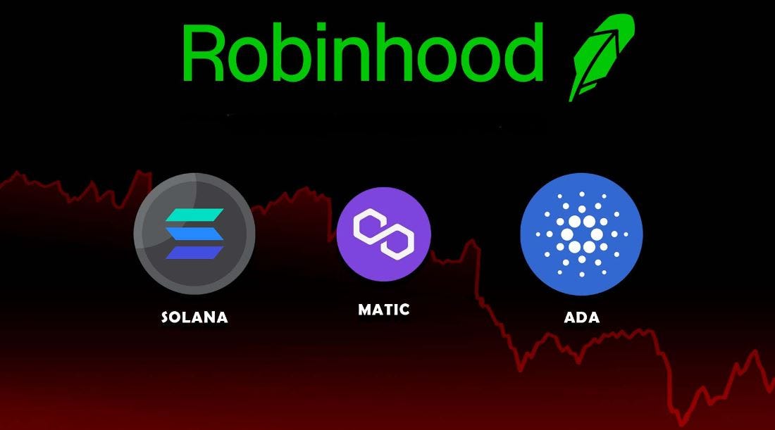 Robinhood Delisted SOL, ADA, and MATIC by Sajan Ghimire Coinmonks Jun, 2023 Medium
