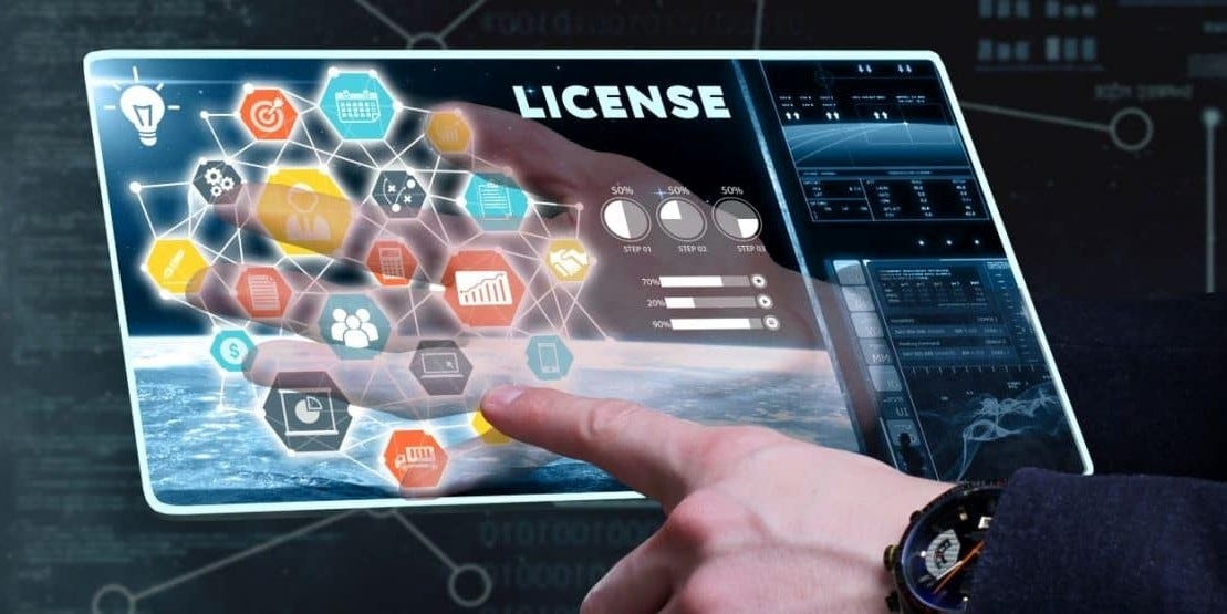 What Are the different types of Software licenses by I'm Chris Harry