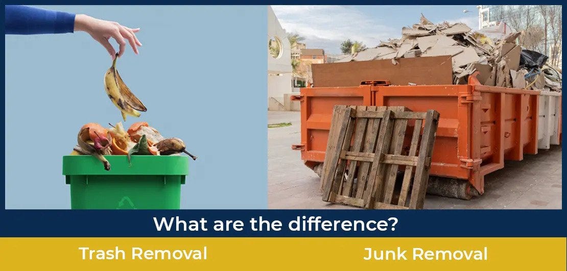 Trash Removal or Junk Removal What are the difference? by Vibhuti