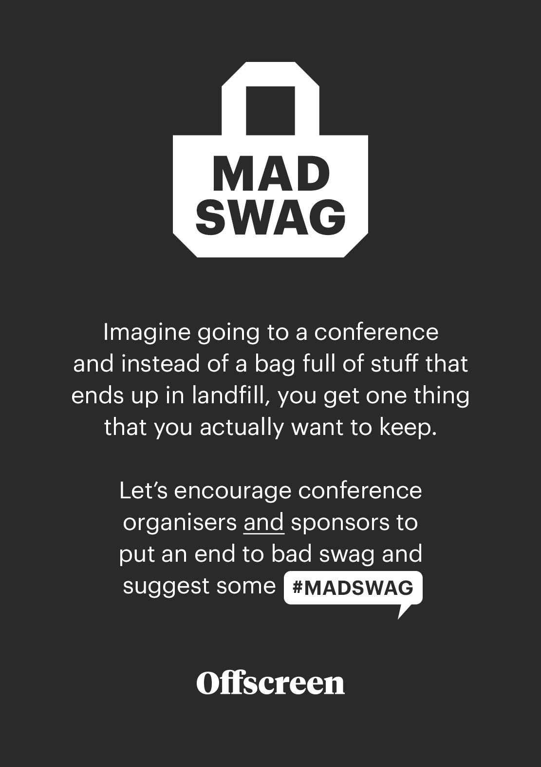 Let’s end the bad swag and suggest some madswag by Kai Brach Medium
